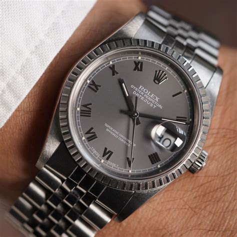 vintage rolex grey dial|unique Rolex dials uk.